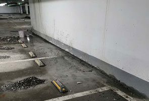 咸阳地下室墙体交接缝堵漏